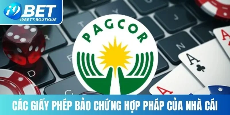 Các giấy phép bảo chứng hợp pháp của nhà cái